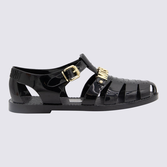 MOSCHINO Sandals Black MB16501G1LG20000