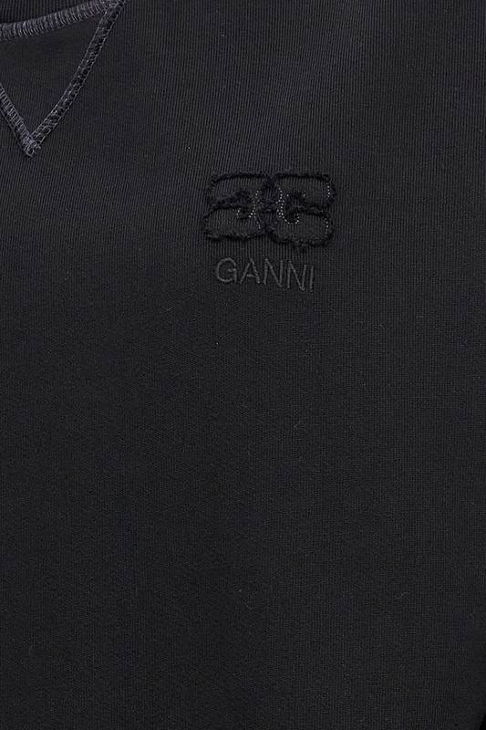 GANNI LOGO EMBROIDERY SWEATSHIRT T3566099