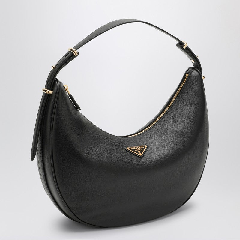 Prada Arqué black large leather shoulder bag 1BC212OVO2CYSP_PRADA-F0002