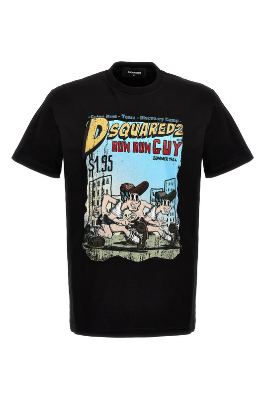 Dsquared2 PRINTED T-SHIRT S74GD1226S23009900