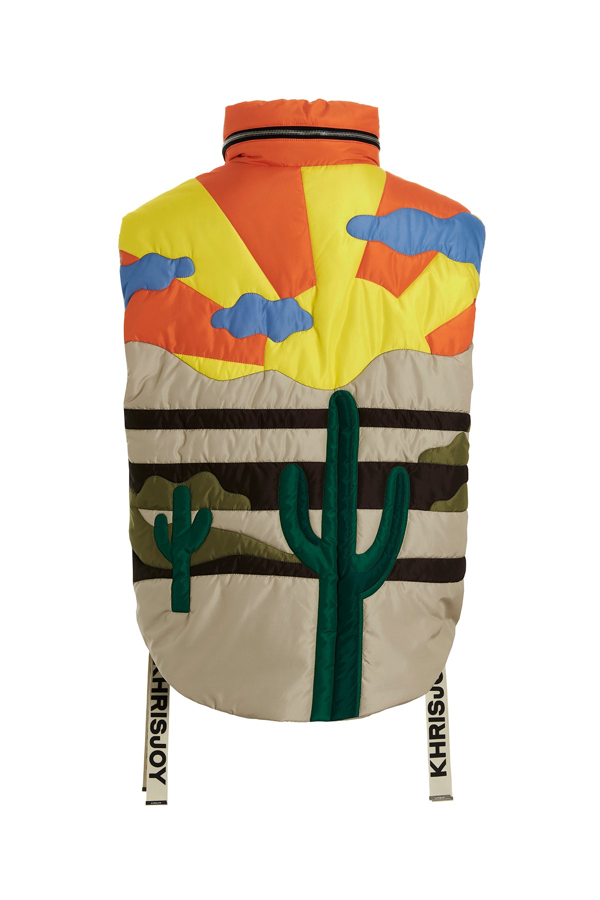 KHRISJOY 'CACTUS' OVERSIZE VEST ESM055NYCCOFGG02