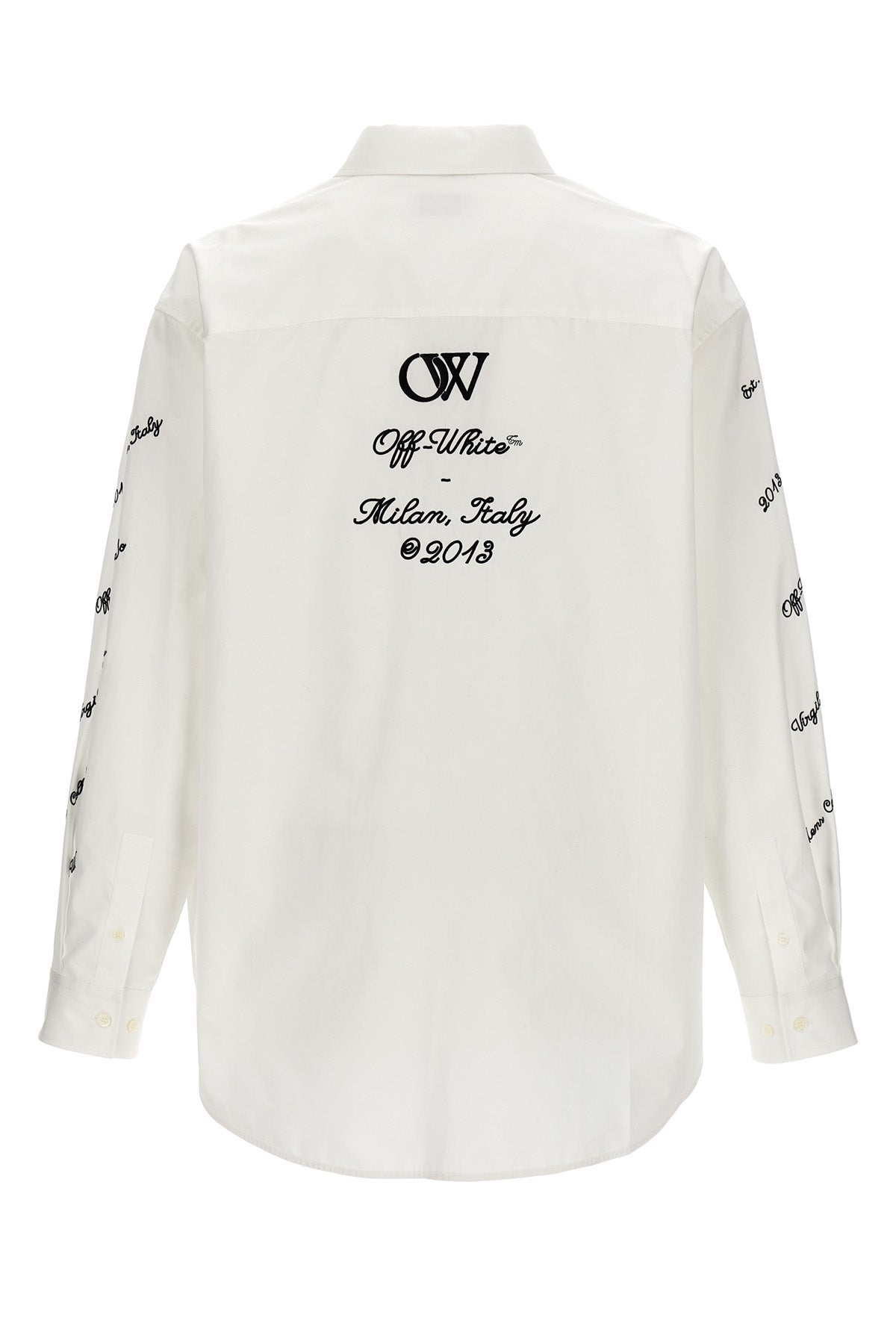 Off-White '23 LOGO HEAVYCOAT' SHIRT OMGE004S24FAB00201100110