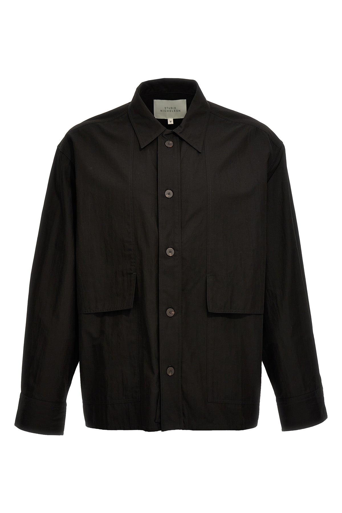 Studio Nicholson 'MILITARY' SHIRT SPIRITBLACK