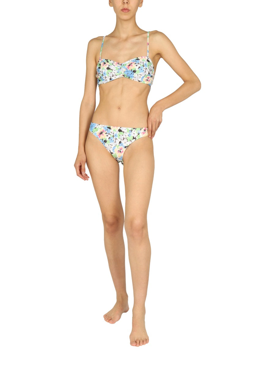 GANNI FLORAL PATTERN BIKINI BRIEFS  A4068228