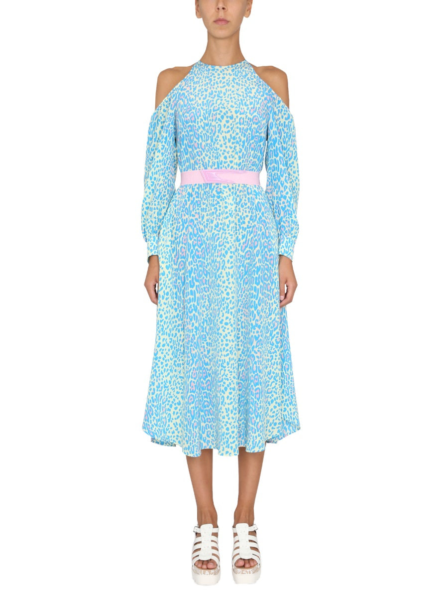 Stella McCartney DRESS WITH ANIMAL PATTERN 604365STA308500