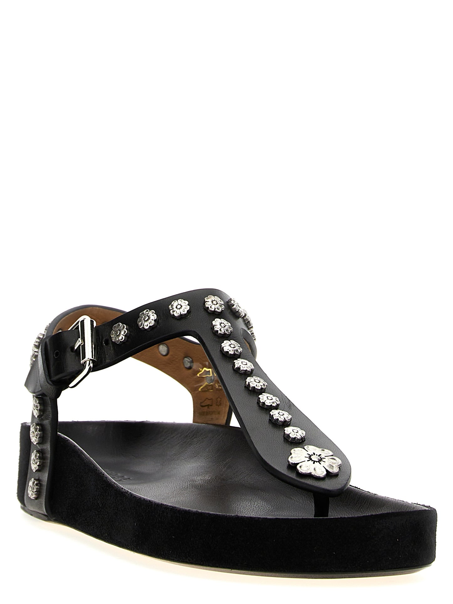 Isabel Marant 'ENORE' SANDALS 24PSD0115FAB1B08SBKSI