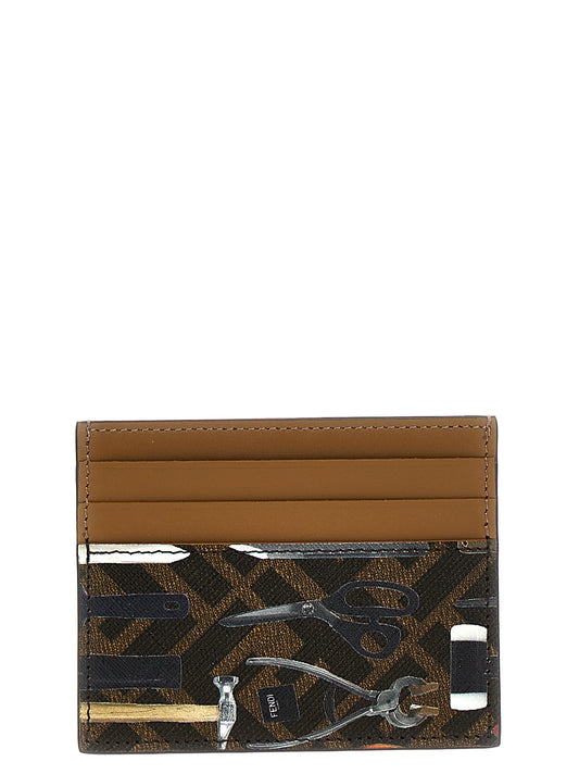 FENDI 'ATTREZZI' CARD HOLDER 7M0164ARAOF1NVY