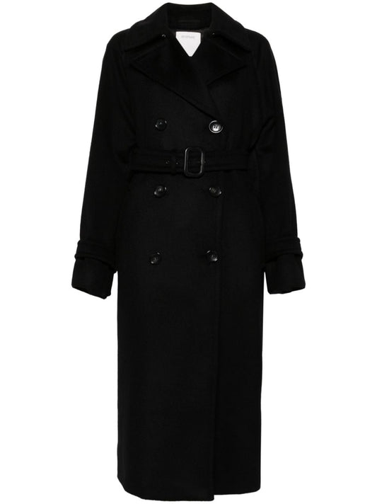 Sportmax Coats Black 22016062600013