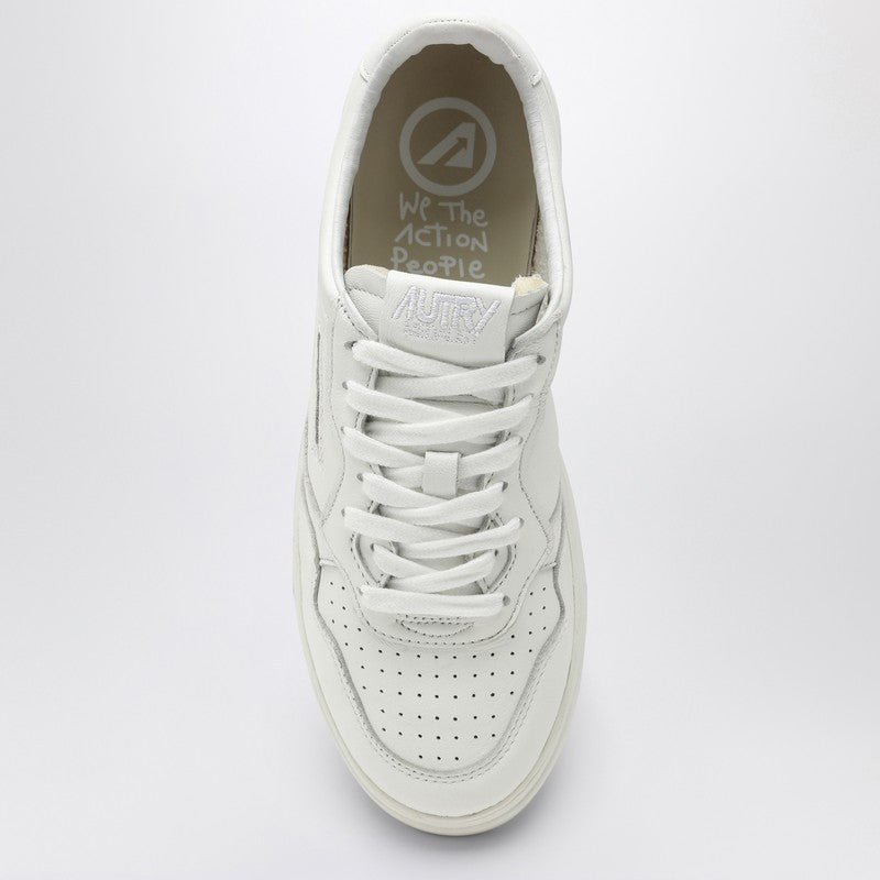 AUTRY White leather Medalist sneakers AULWSG10P_AUTRY-SG10