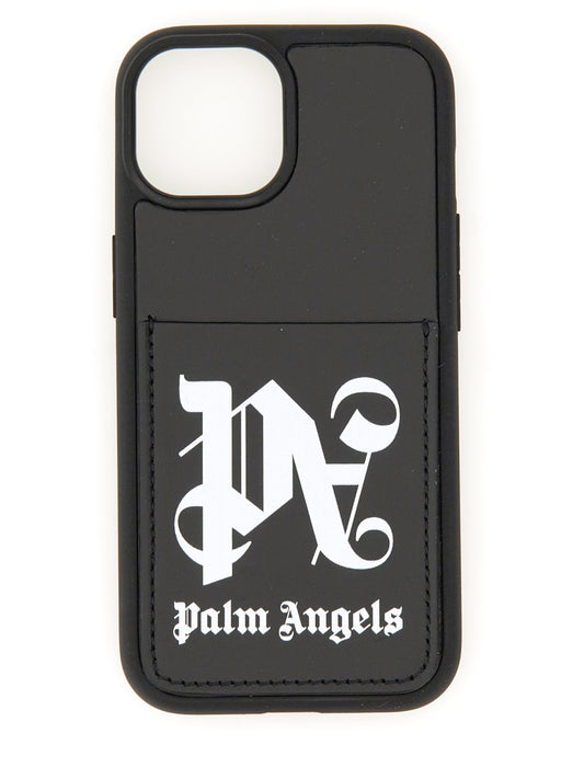 Palm Angels CASE FOR IPHONE 15 PMPA054R24LEA0011003