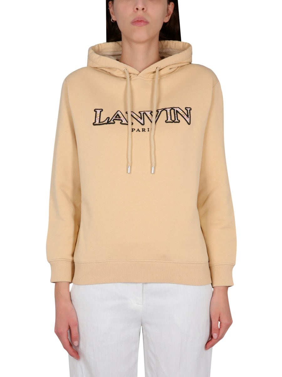 LANVIN SWEATSHIRT WITH LOGO EMBROIDERY RW-HO0003J209-E23081