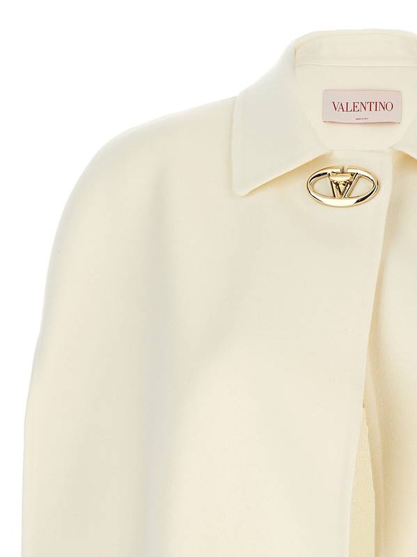 Valentino Garavani VALENTINO 'VLOGO' CAPE 5B3CG4C06JAA03