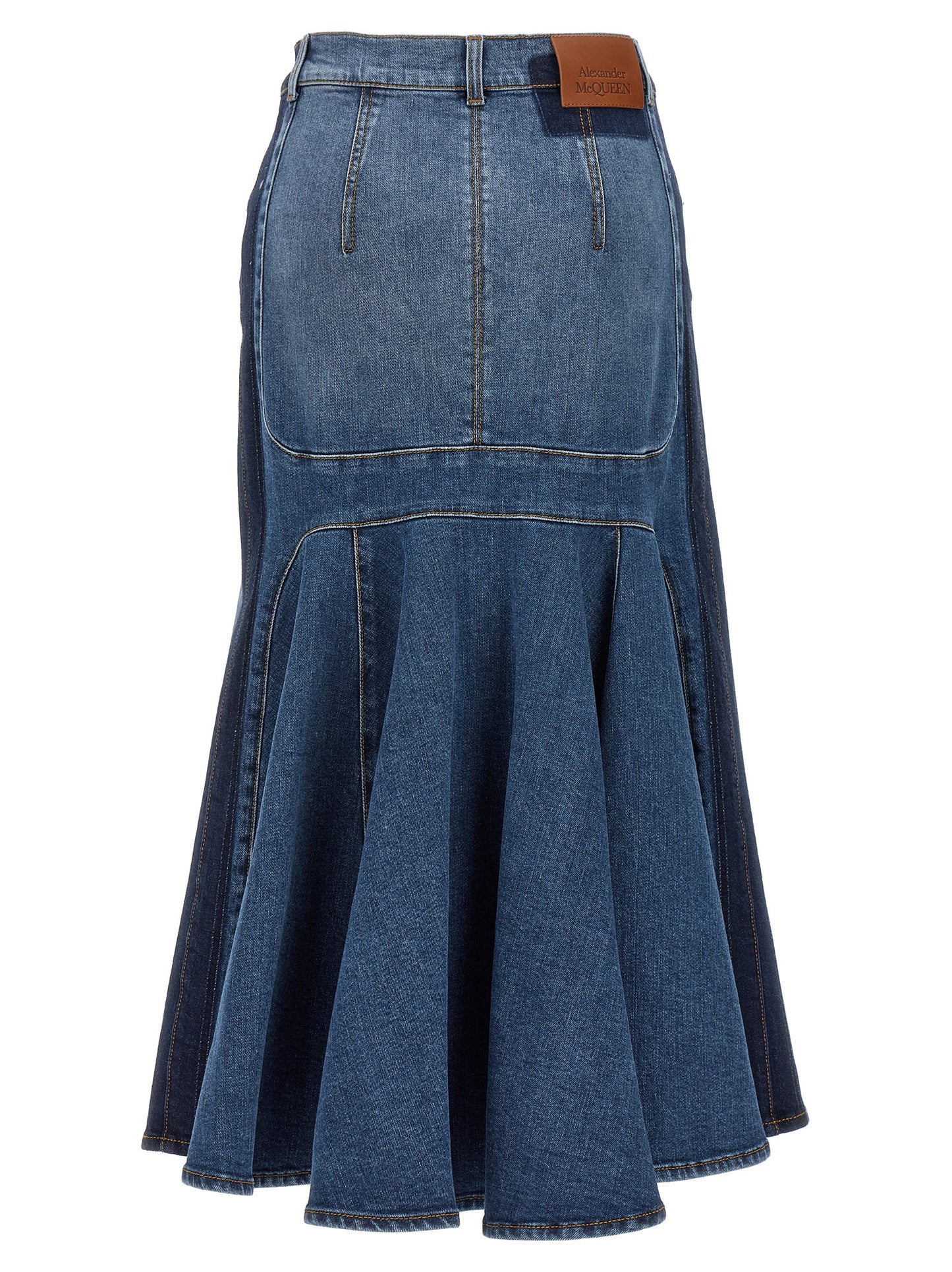 Alexander McQUEEN DENIM SKIRT 780574QMACL4109