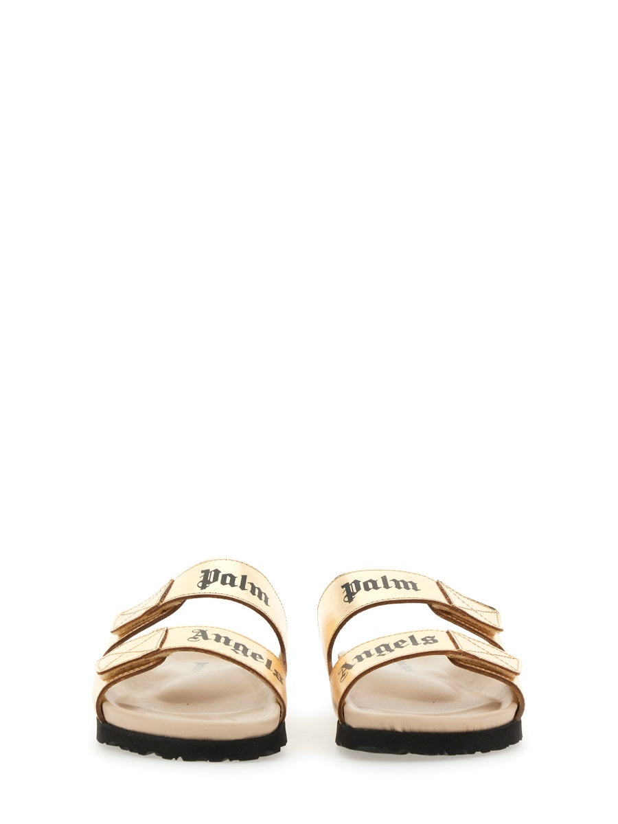 Palm Angels SANDAL WITH LOGO PWIH019S23LEA0017661