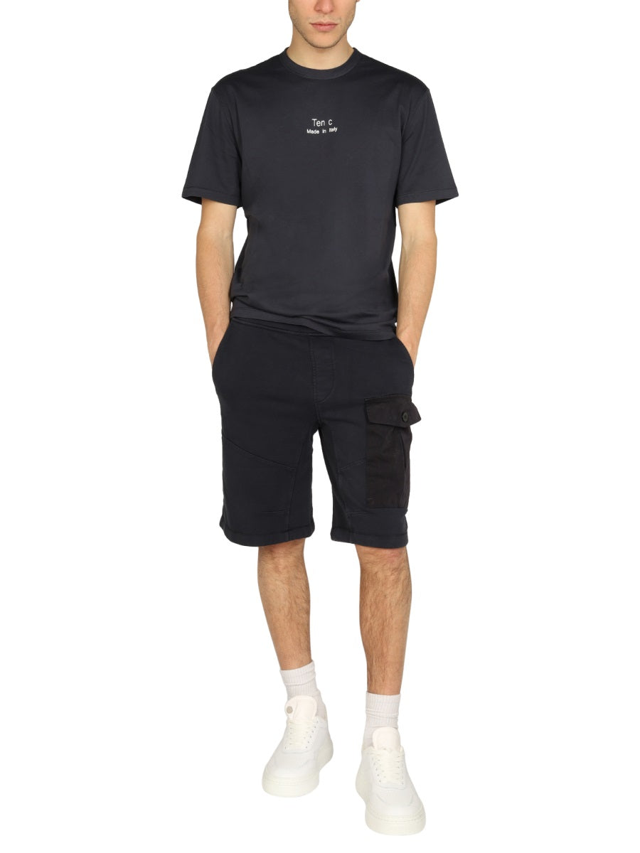 Ten c POCKET BERMUDA SHORTS 22CTCUF07040A06018888