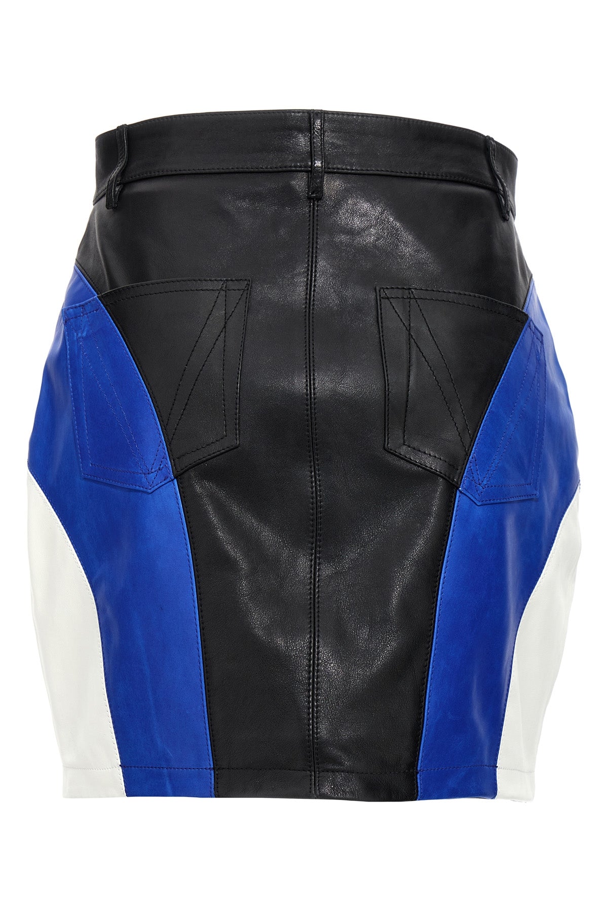 VETEMENTS 'RACING' SKIRT WE64SK300NBLACKBLUEWHITE