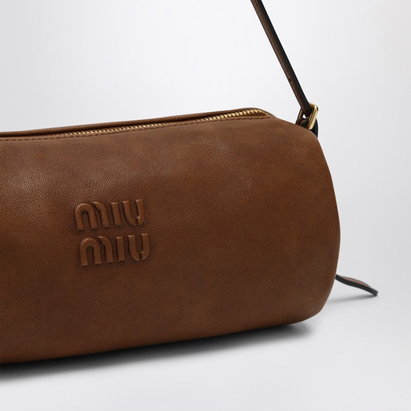 MIU MIU Brown Nappa leather pouch 5NE851EFXP_MIU-F0316