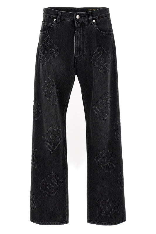 Dolce & Gabbana 'DG' JEANS GWVNXDG8HF4S9001