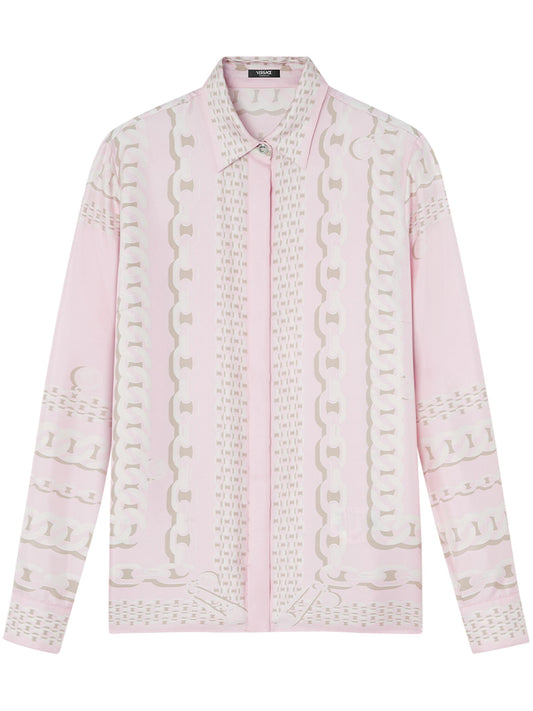 VERSACE Shirts Pink 10013601A136385PC60