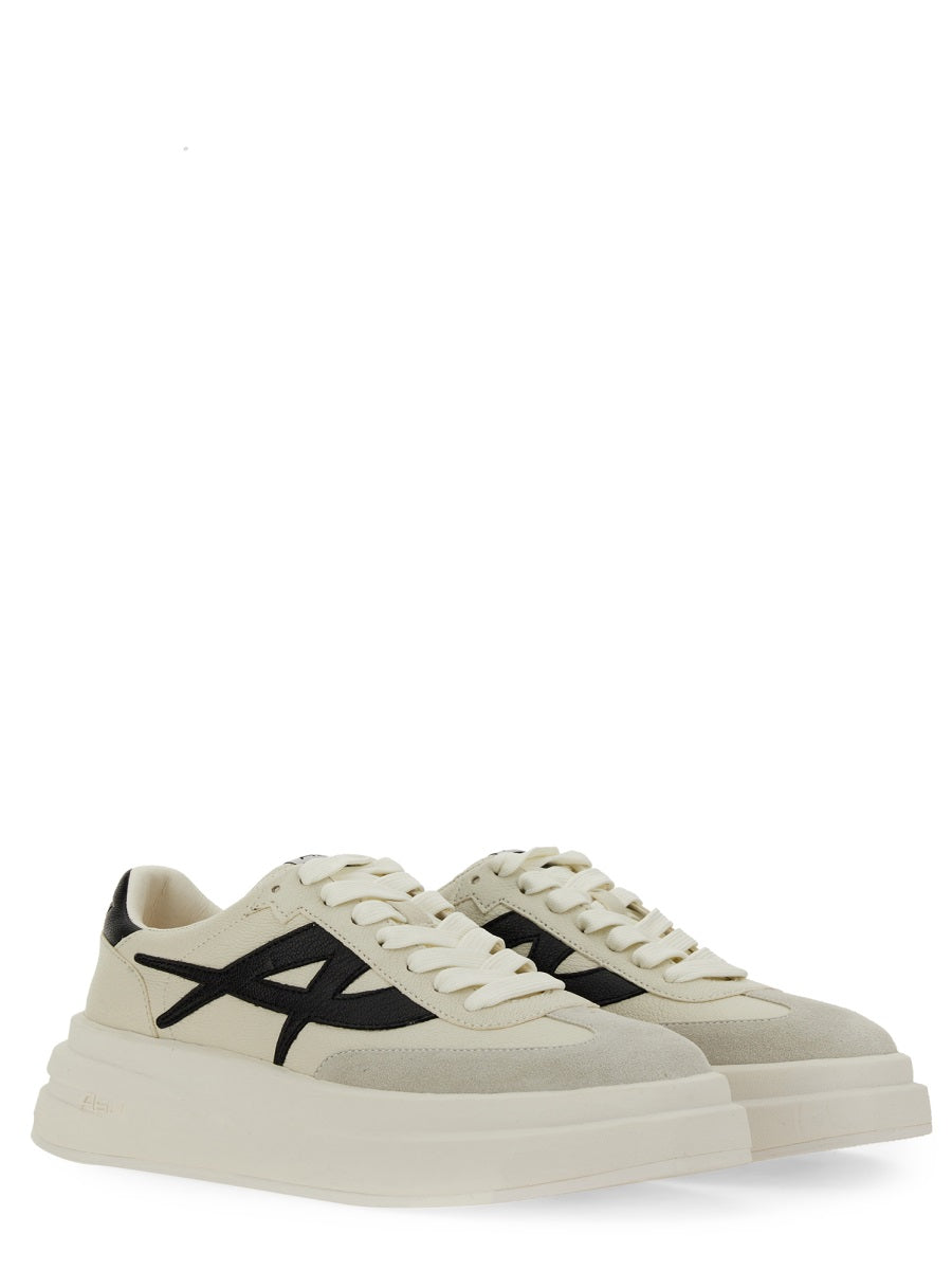 ASH SNEAKER "INSTANT" INSTANT01CALFSUEDEOFFWHITE/BLACK