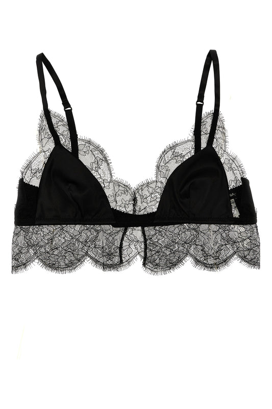 Dolce & Gabbana LACE SATIN BRA O1C58TFUAD8N0000