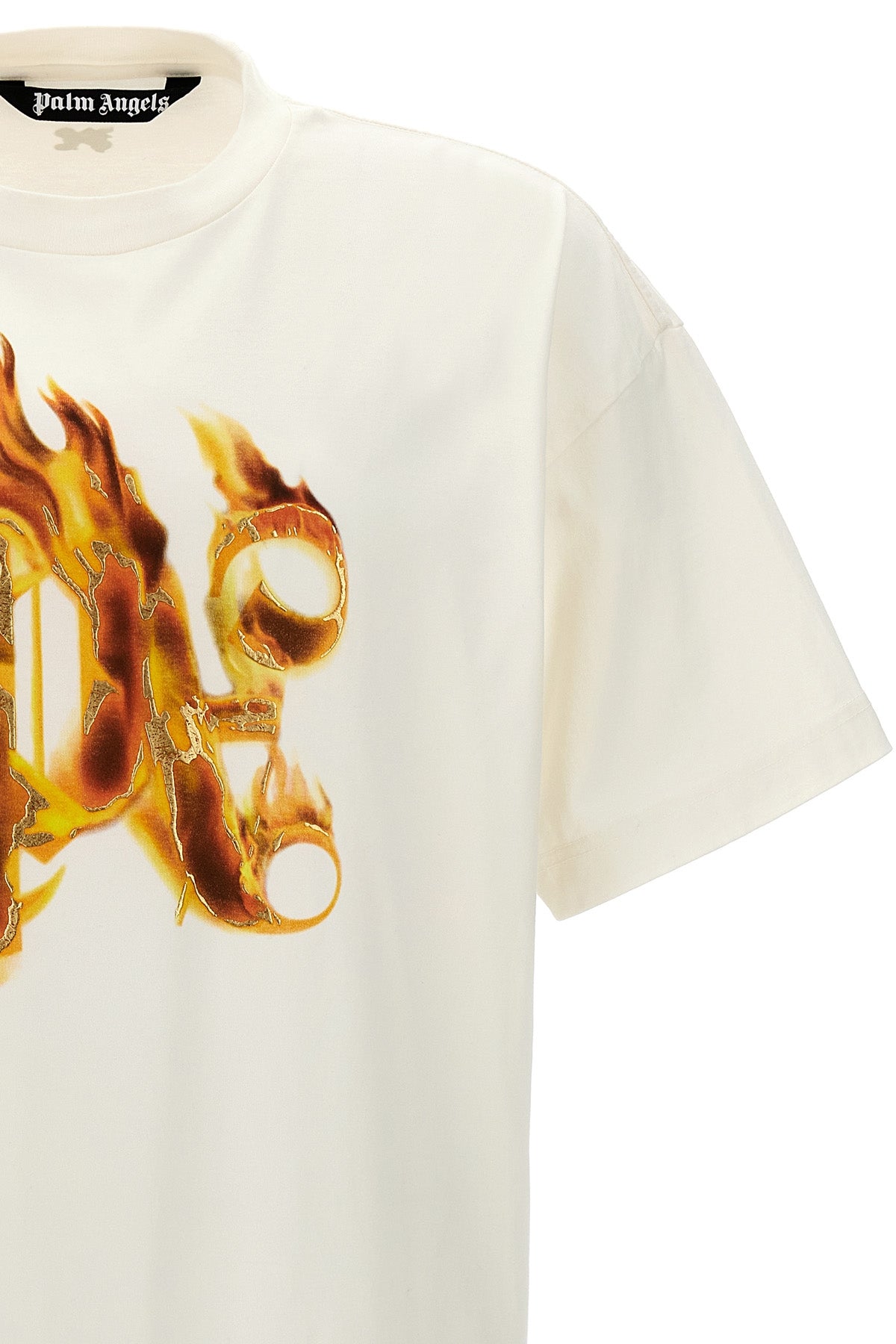 Palm Angels 'BURNING MONOGRAM' T-SHIRT PMAA072R24JER00103760376