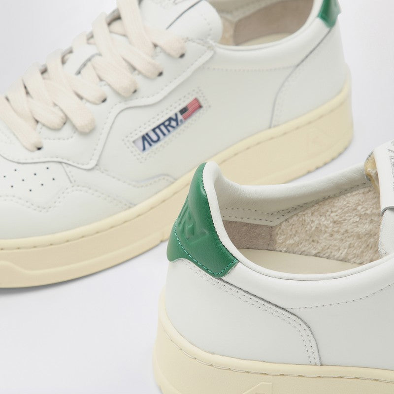 AUTRY Medalist white/green trainer AULWLL20P_AUTRY-LL20