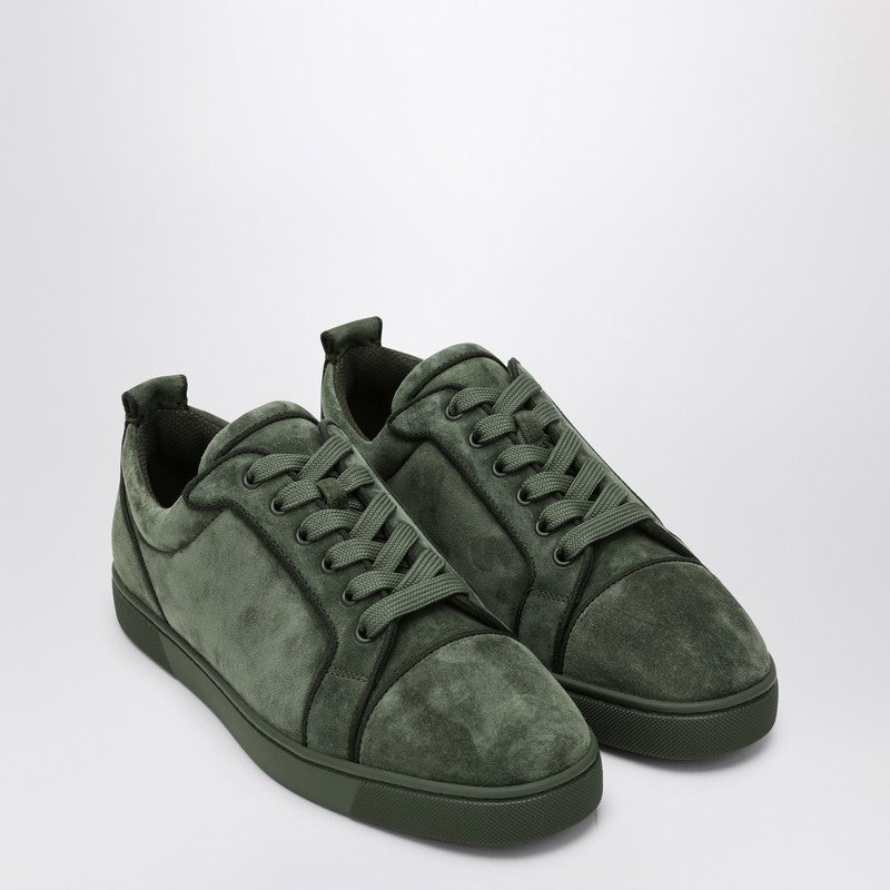 Christian Louboutin Sneaker Louis Junior dark green in suede 3240426VELP_LOUBO-E674