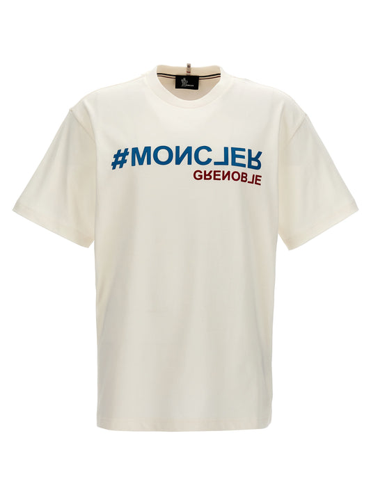 Moncler Grenoble EMBOSSED LOGO T-SHIRT 8C0000383927041