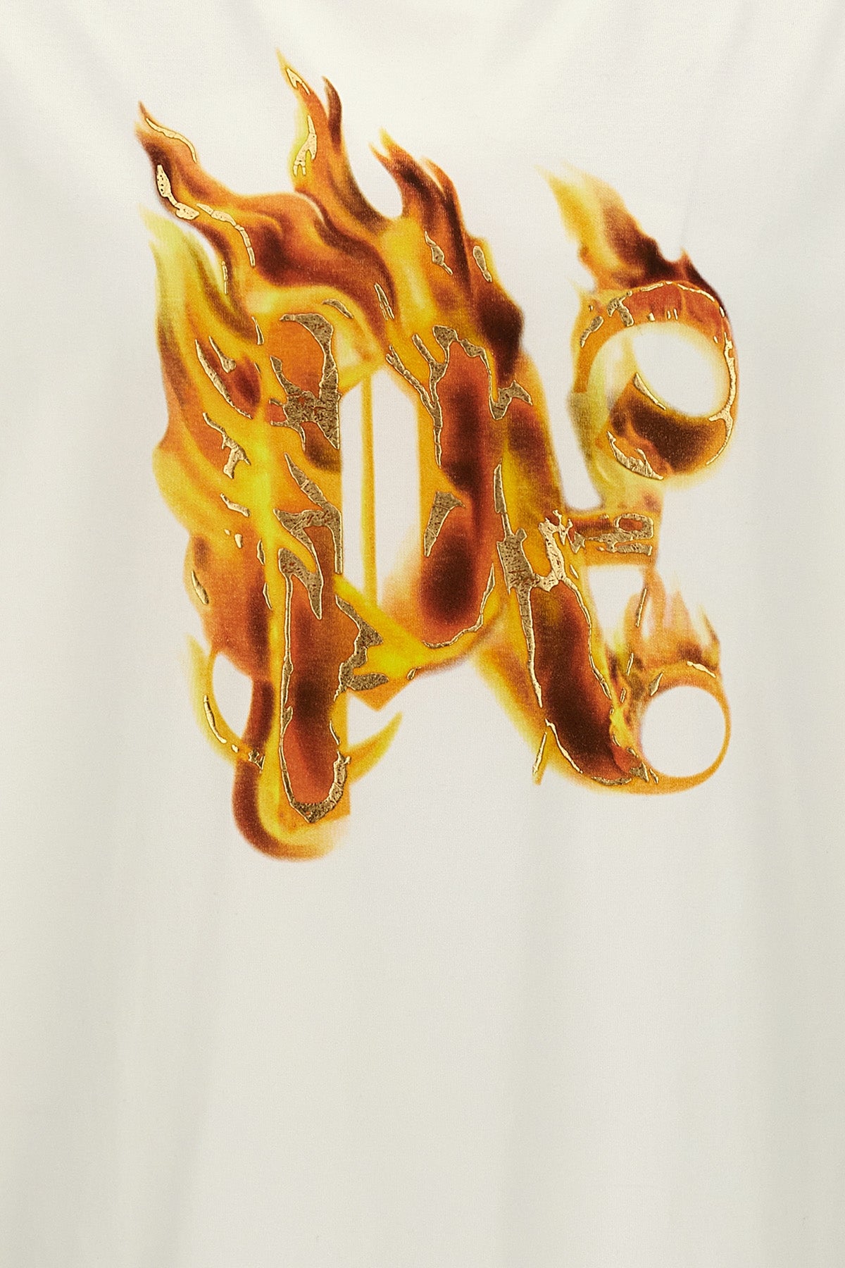 Palm Angels 'BURNING MONOGRAM' T-SHIRT PMAA072R24JER00103760376