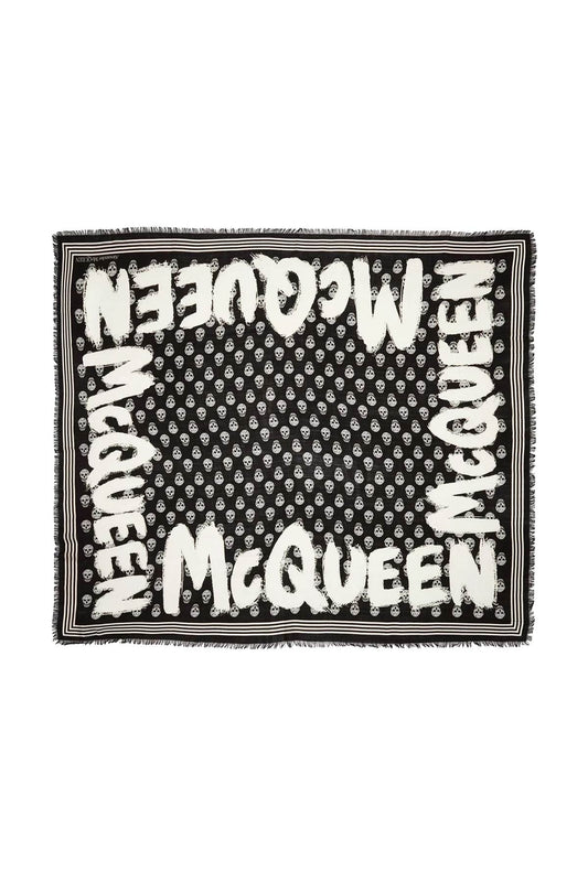 Alexander McQUEEN Scarf black 6611494418Q1078