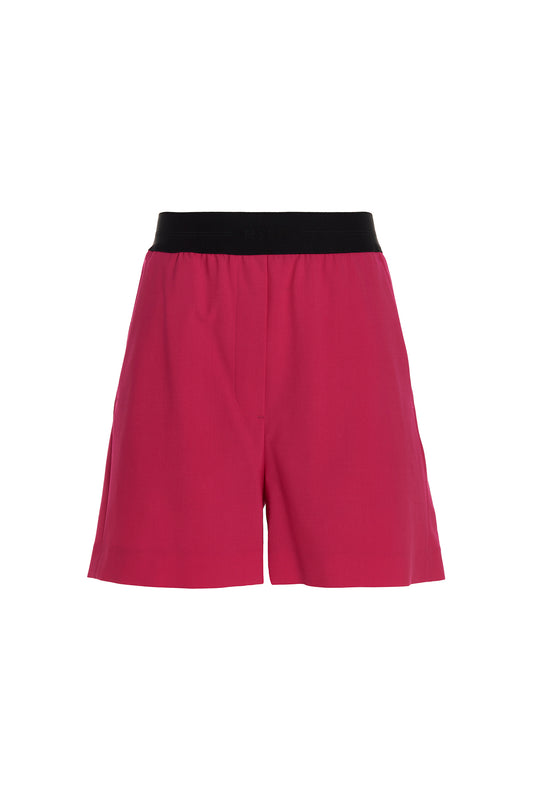 MSGM WOOL BERMUDA SHORTS 3441MDB0923720014