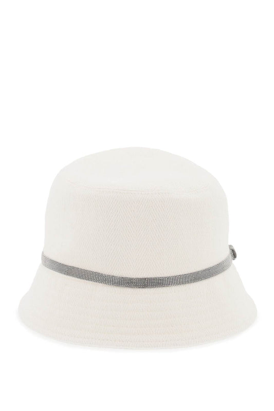 Brunello Cucinelli shiny band bucket hat with MCAP90070C001A