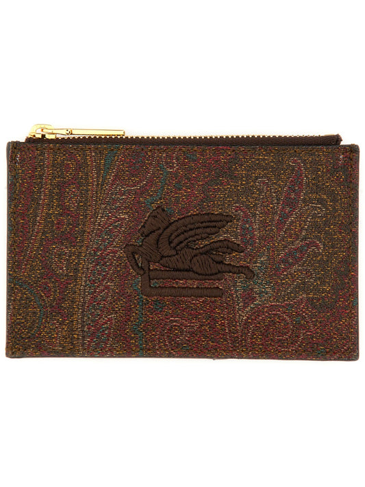 ETRO PAISLEY PRINT CARD CASE WP2E0002AA001M0019