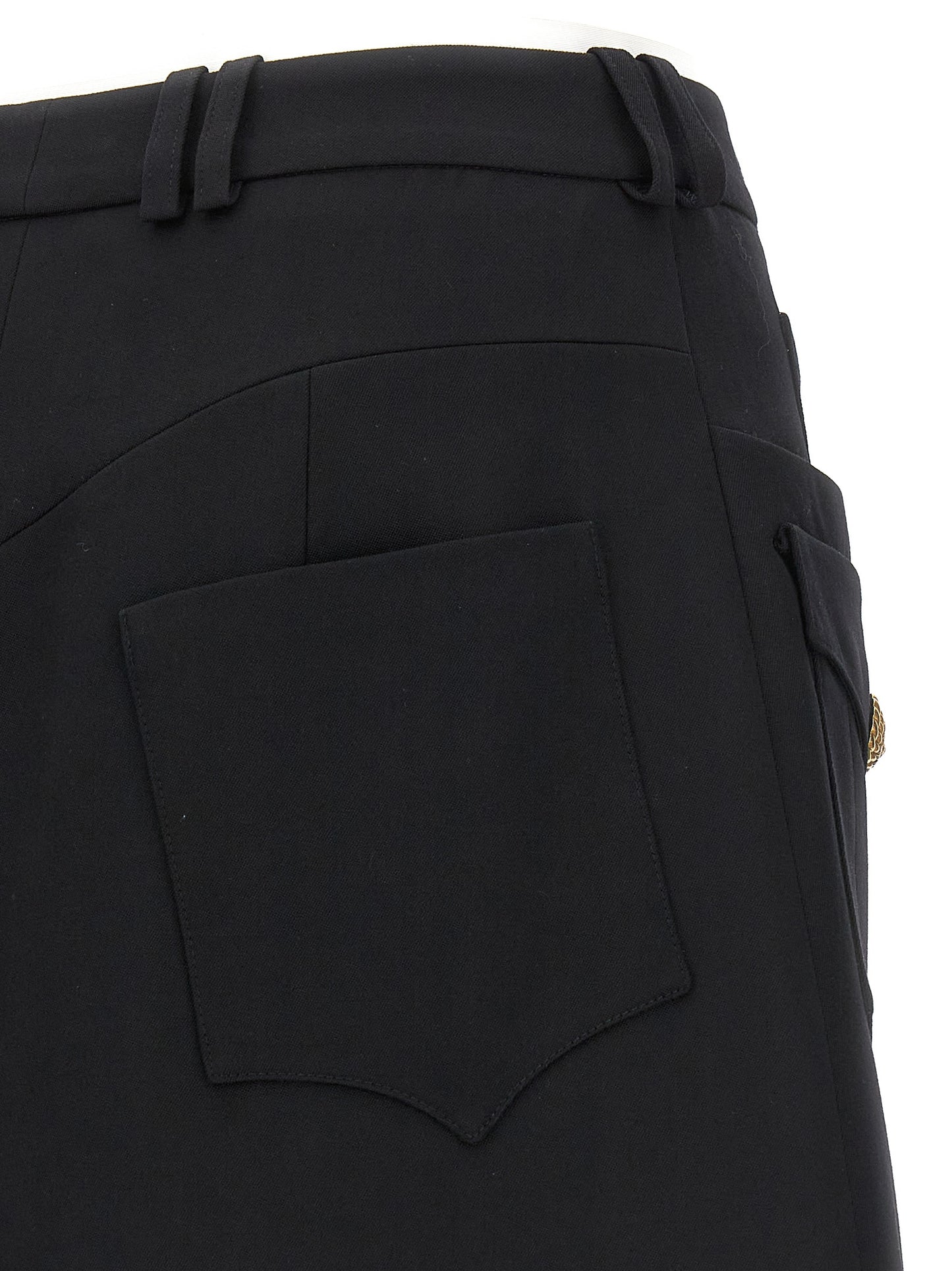 Balmain MINI SKIRT CF1LA359WC090PA