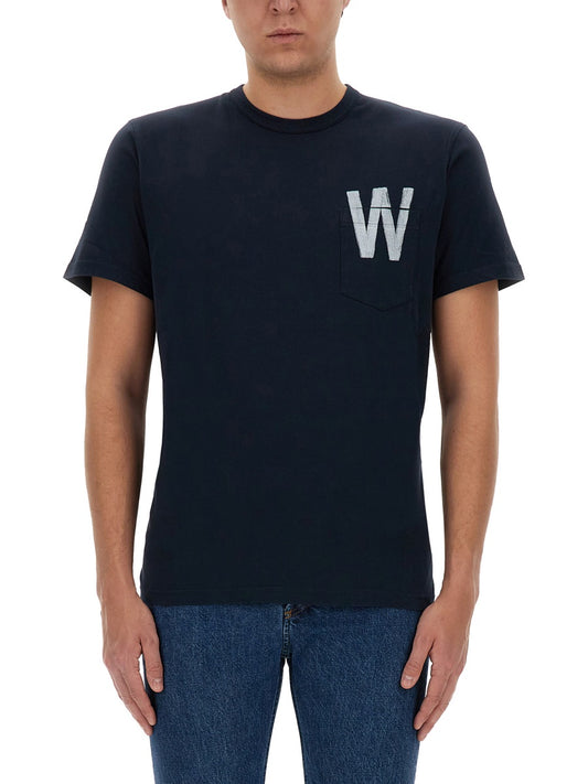 WOOLRICH T-SHIRT WITH LOGO CFWOTE0122MRUT29263989