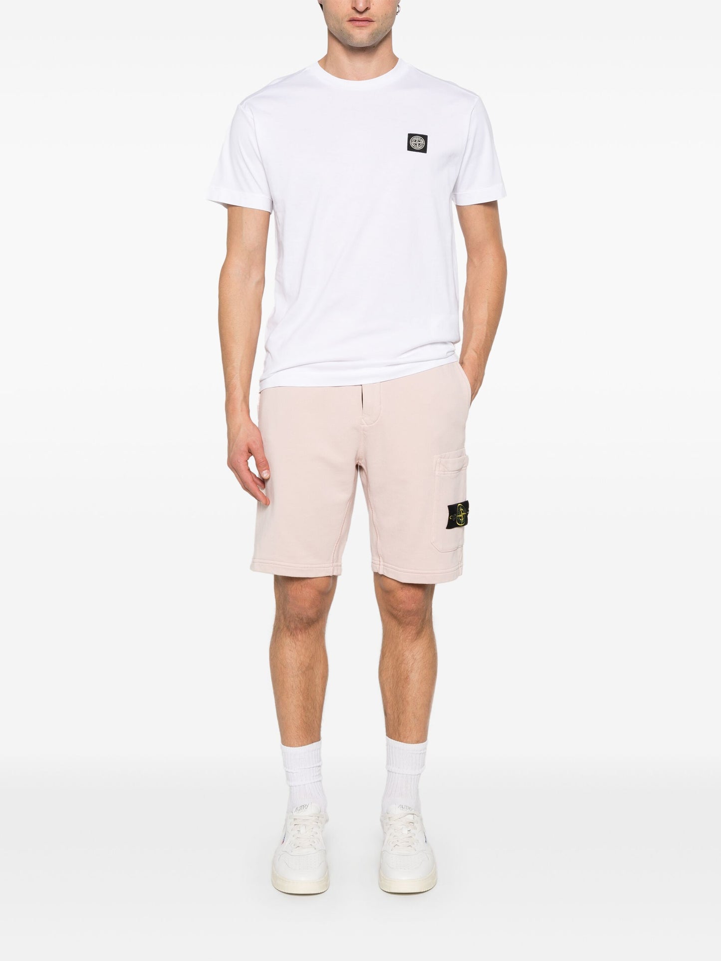 STONE ISLAND T-shirts and Polos White K1S152100039S0013V0001