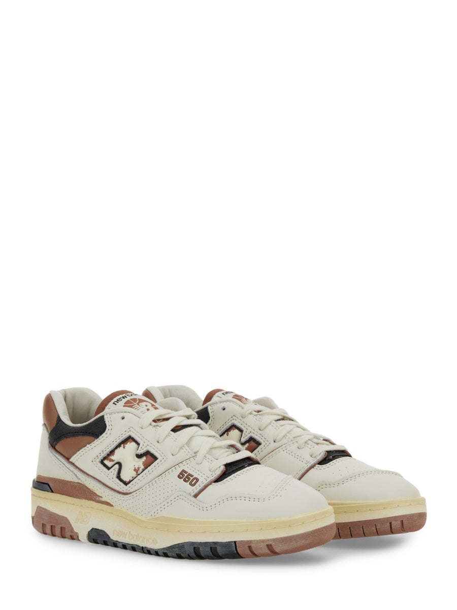 New Balance SNEAKER "550" BB550VGCOFFWHITE/BROWN