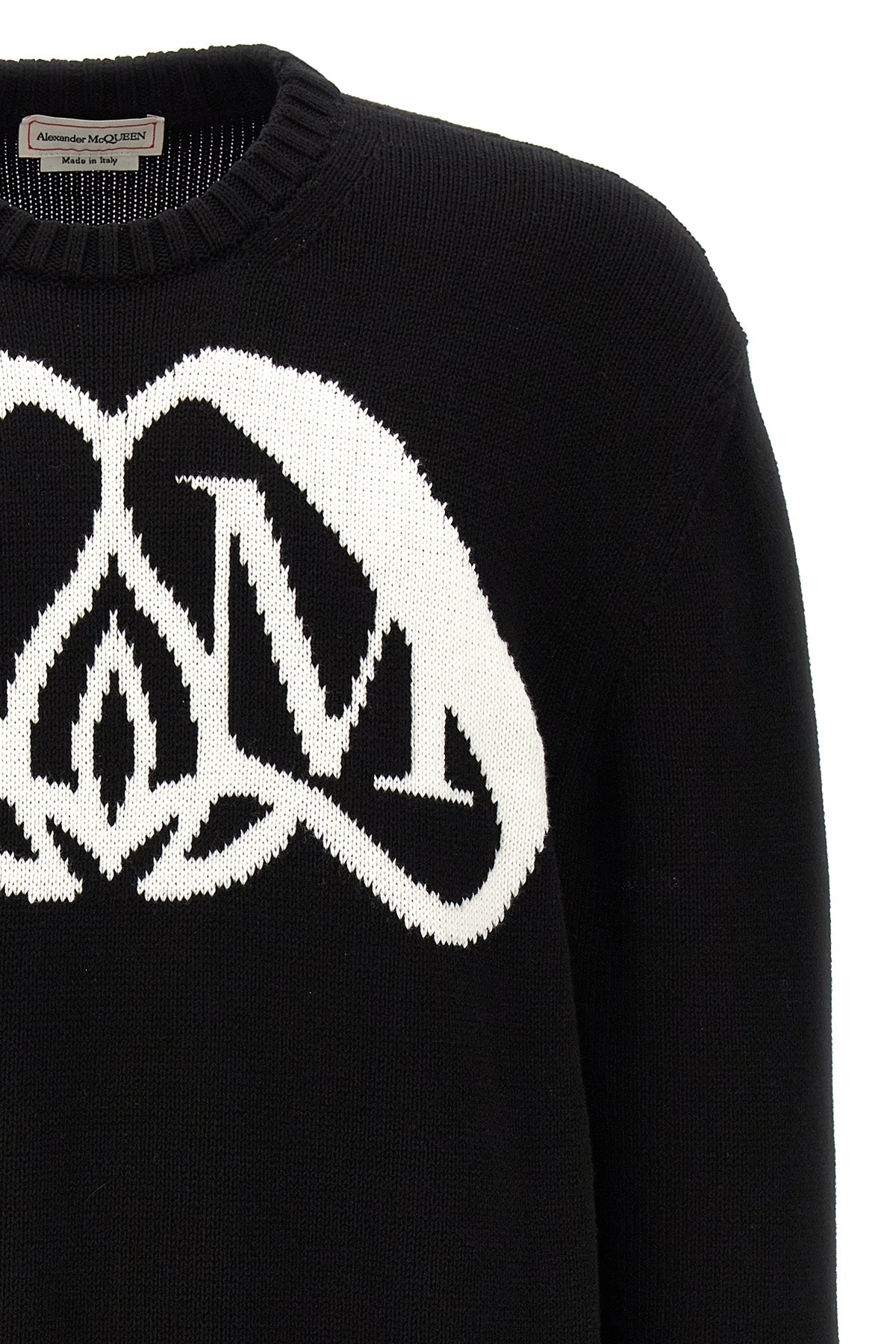 Alexander McQUEEN 'LOGO SEAL' SWEATER 775849Q1A701080