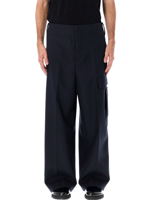 AMI Paris Trousers Blue HTR513WV00534011