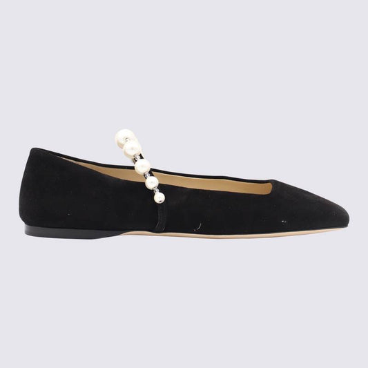 JIMMY CHOO Flat shoes Black ADEFLATSZR000050