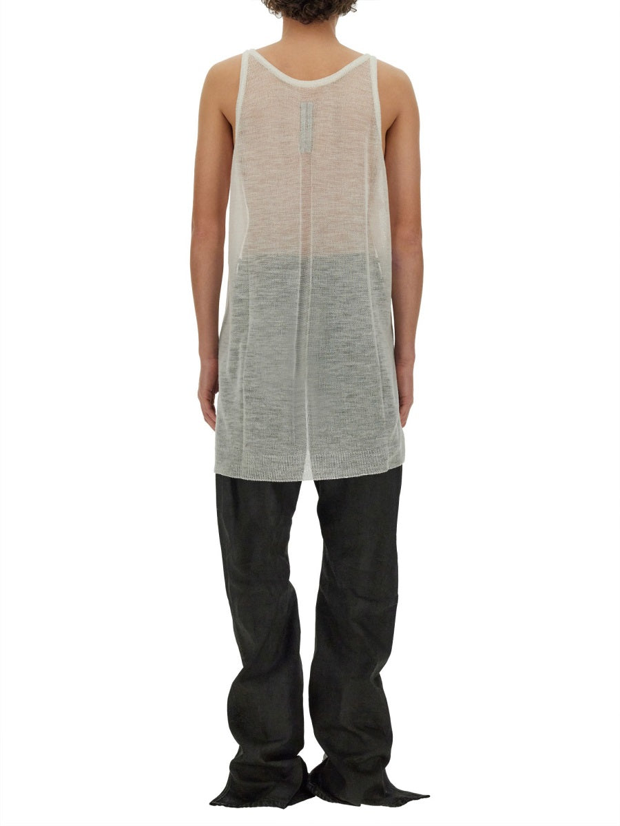 Rick Owens KNITTED TANK TOP RR01D3662KM11