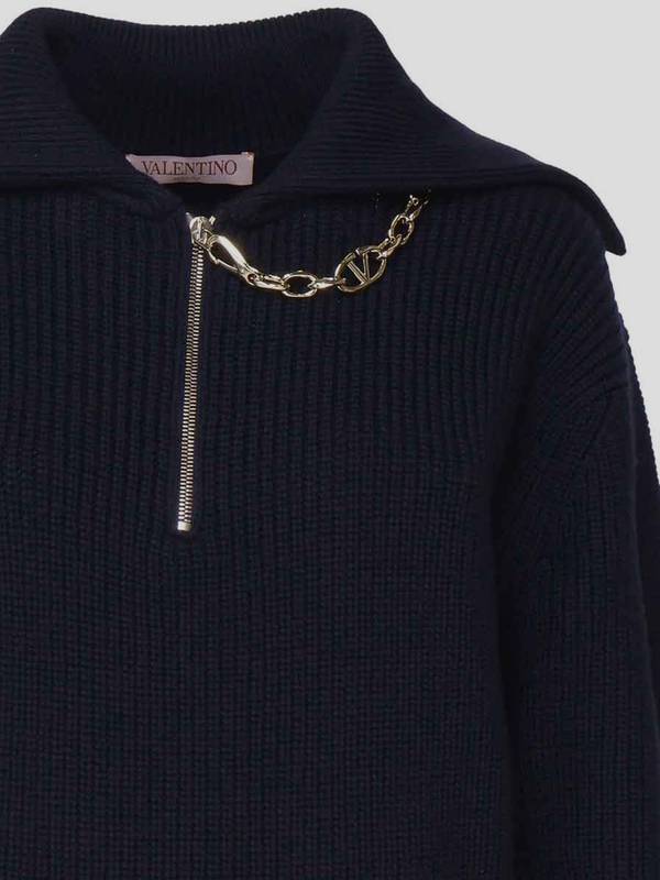 Valentino Garavani Valentino Sweaters Blue 5B3KC58D8PG598