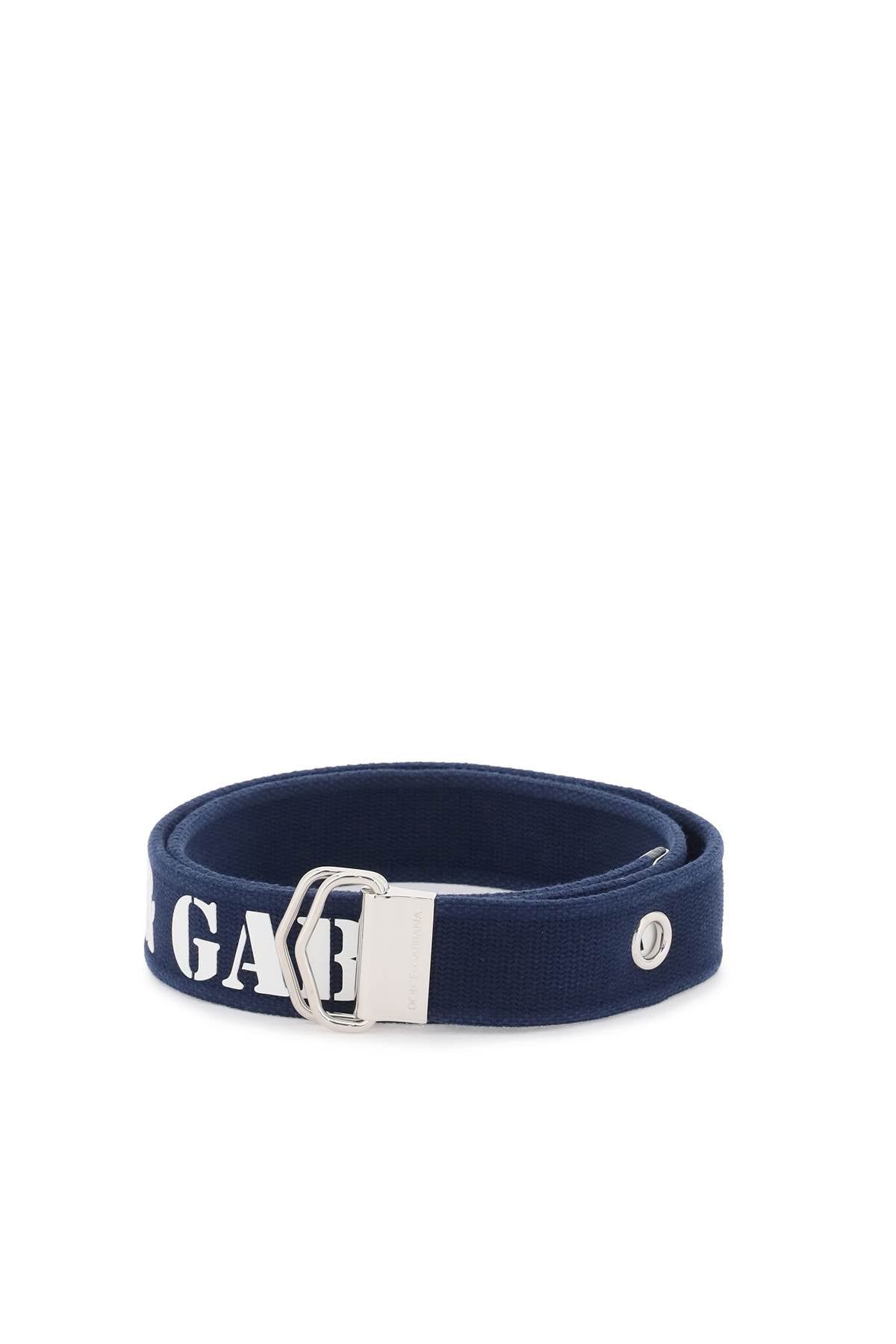 Dolce & Gabbana "logo tape belt in ribbon BC4851AQ0488D600