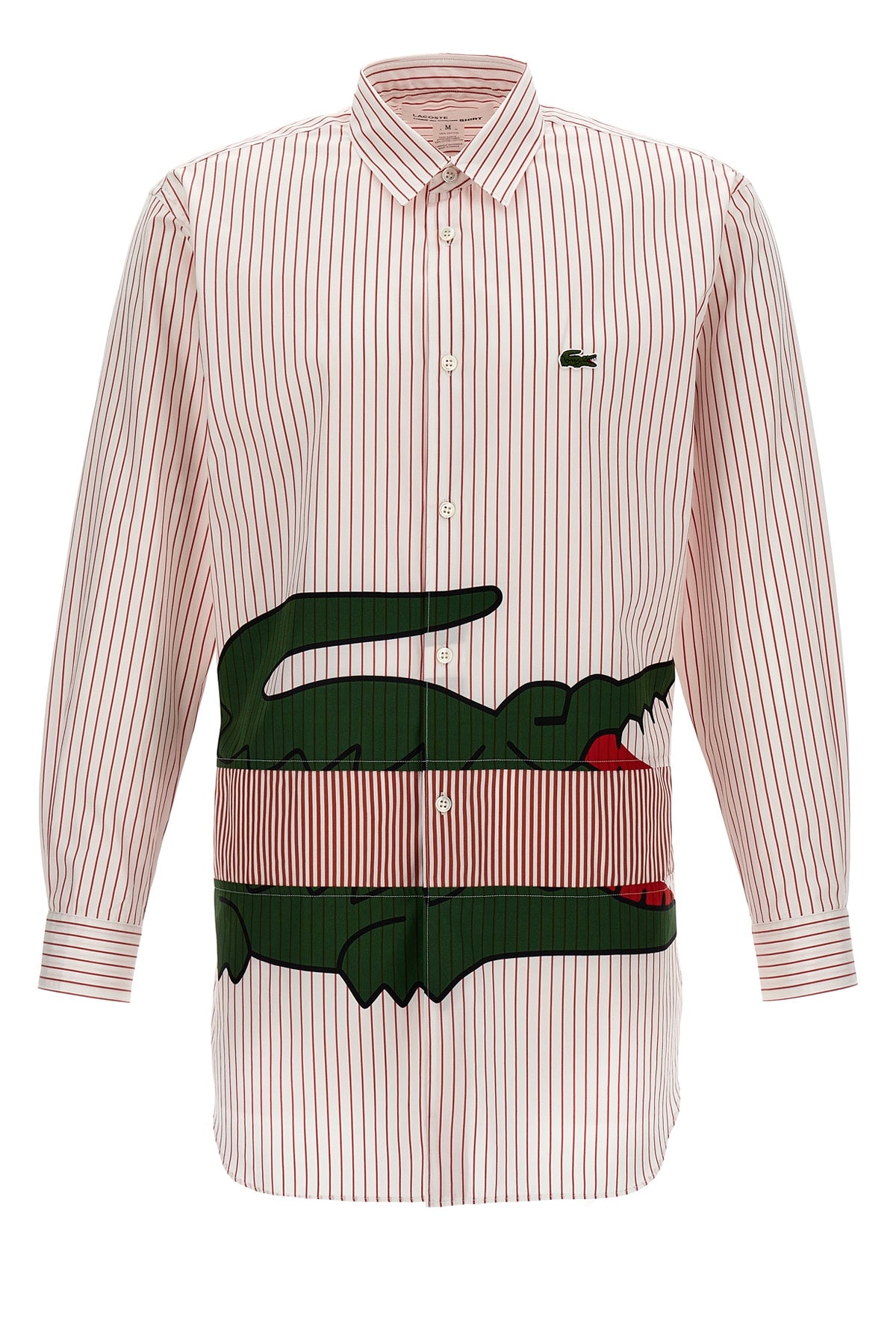 Comme Des Garçons SHIRT CAMICIA COMME DES GARÇONS SHIRT X LACOSTE FLB010W231