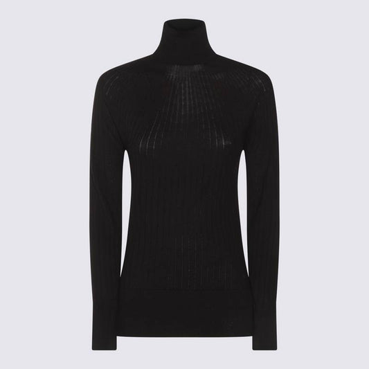 malo Sweaters Black DXC165F2I14E516