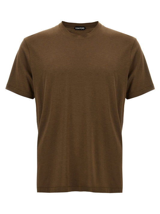 TOM FORD LYOCELL BLEND T-SHIRT JCS004JMT002S23FG343