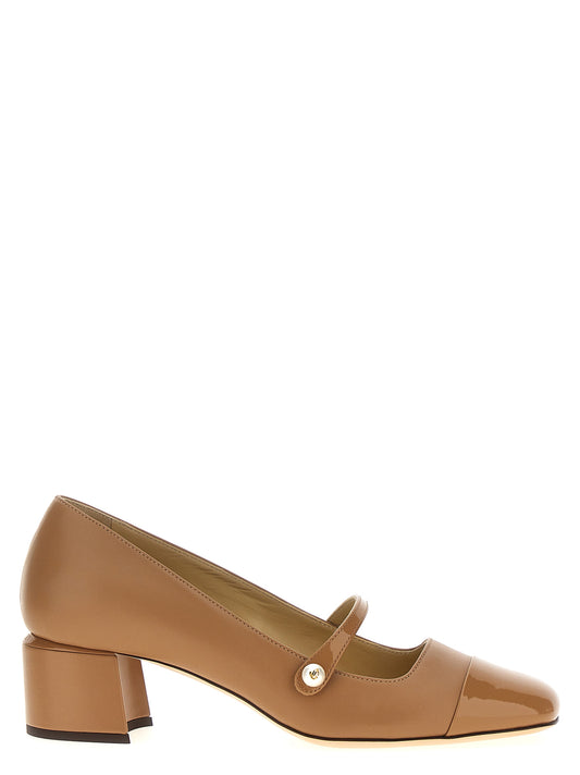 JIMMY CHOO 'ELISA' PUMPS ELISA45PTZBISCUITBISCUIT