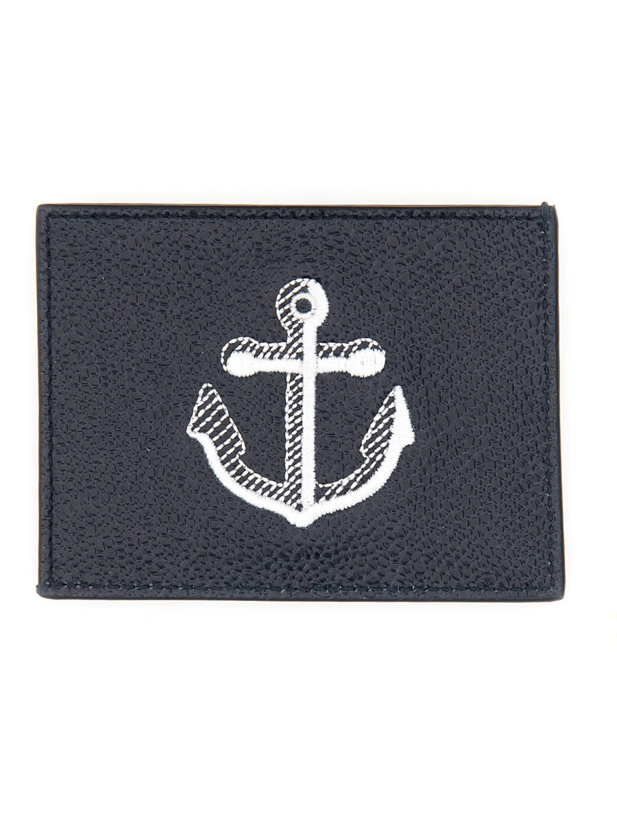 Thom Browne ANCHOR CARD HOLDER UAW019A00198415