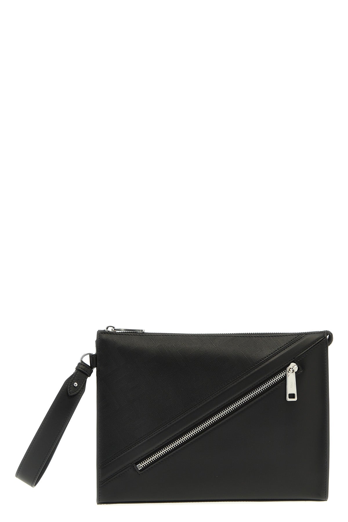 FENDI 'FENDI SHADOW DIAGONAL' CLUTCH 7VA491AQW1F0GXN